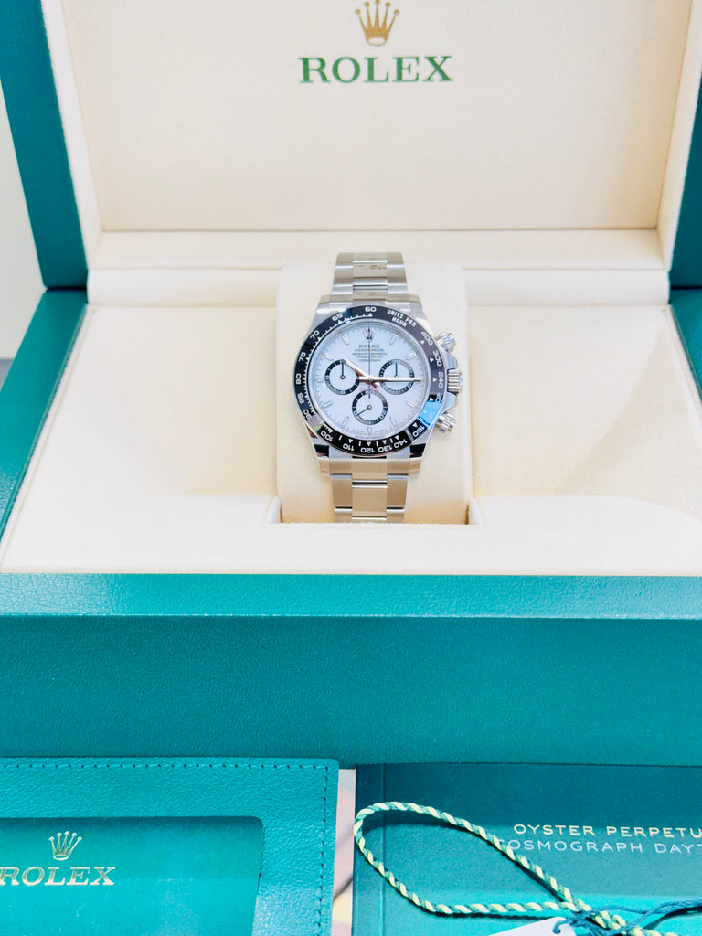 Rolex Daytona 126500LN 40mm Stainless Steel Panda Dial Box & Papers Unworn - Diamonds East Intl.