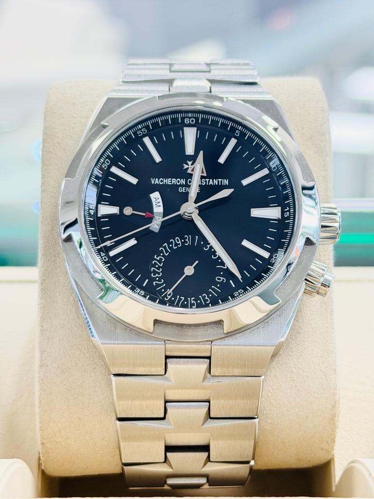Vacheron Constantin Overseas 41 7900V/110A-B546 Dual Time Black Dial  Box & Papers MINT