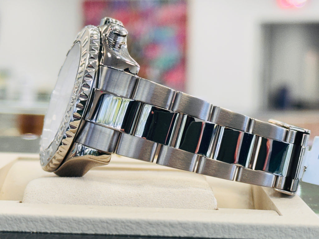 Rolex Yacht Master II 116689 Platinum Bezel 18K White Gold 44mm Box and Papers PreOwned - Diamonds East Intl.
