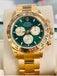 Rolex Cosmograph Daytona 116508 CUSTOM MADE Green Dial & Gold SubDial Box and Papers MINT - Diamonds East Intl.