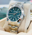 Rolex Datejust 41 126300 Discontinued Mint Green Motif Dial Box and Papers Watch UNWORN