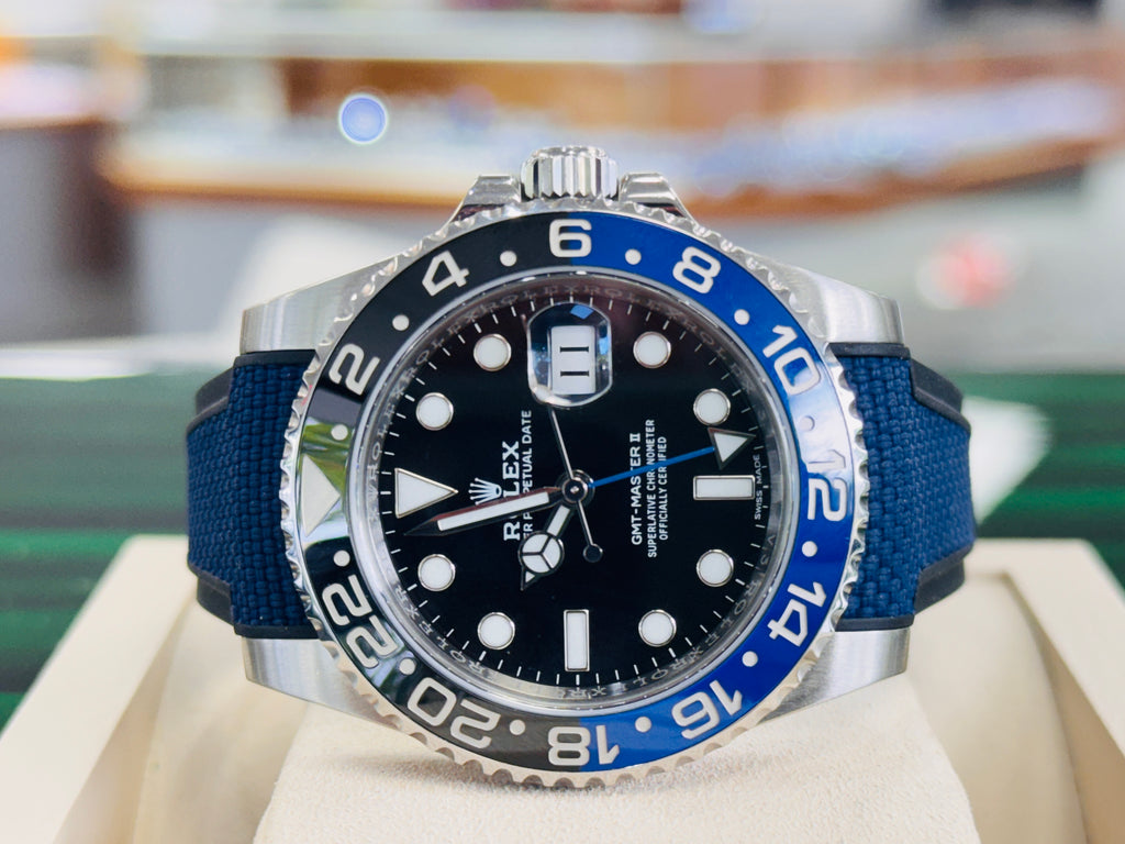 Rolex GMT-Master II 116710BLNR Steel Ceramic Batman Blue and Black