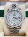 Rolex Date-Just 41mm 126300 Custom MOP Diamond Dial And Diamond Bezel Papers - Diamonds East Intl.