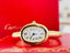 Cartier Baignoire Small WGBA0024 Ladies  Yellow Gold Quartz  Box and Papers USED Size 17 - Diamonds East Intl.