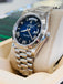 Rolex Day-Date 40 228239 White Gold Fluted Bezel Blue Ombre Dial President Bracelet  Unworn Box and Papers