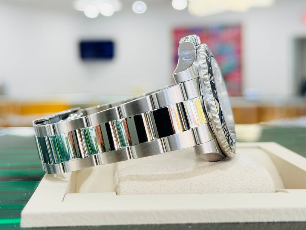 Rolex GMT-Master II 40 126710BLNR  Batman Stainless Steel Oyster Bracelet PreOwned Box and Papers - Diamonds East Intl.
