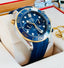 OMEGA Seamaster Diver 300M 18k Yellow Gold/SS Blue Dial 210.22.44.51.03.001 BOX/PAPERS MINT 