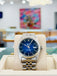 Rolex Datejust 36 16014 8 million Serial RARE Factory Blue Ombre Jubilee
