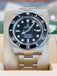 Rolex Submariner (No Date)  114060 Steel Black Ceramic 40mm Box and Papers MINT