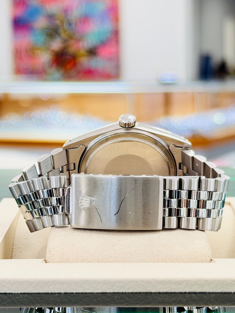 Rolex Datejust 36 16014 8 million Serial RARE Factory Blue Ombre Jubilee