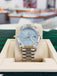 Rolex Day-Date 40 228206 Platinum Glacier Blue Motif Dial  Box and Papers MINT - Diamonds East Intl.