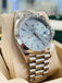 Rolex Day-Date 40 228206 Platinum Glacier Blue Motif Dial  Box and Papers MINT - Diamonds East Intl.