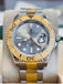 Rolex Yacht-Master 40 16623 Silver Dial Gold and Steel FULL SET BOX & PAPERS