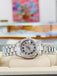 Rolex 26 Lady-Datejust 179166 Platinum PRESIDENT Custom Pave Diamond Roman Dial BOX/PAPERS FULLY SERVICED