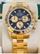 Rolex Daytona Cosmograph 116508 Black with Champagne Subdials “PAUL NEWMAN Dial” 18K Yellow Gold PreOwned - Diamonds East Intl.