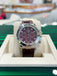Rolex Daytona 116519 White Gold Factory Diamond Rubellite Grossular Dial Box and Papers PreOwned - Diamonds East Intl.