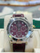 Rolex Daytona 116519 White Gold Factory Diamond Rubellite Grossular Dial Box and Papers PreOwned - Diamonds East Intl.