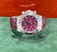 Rolex Daytona 116519 White Gold Factory Diamond Rubellite Grossular Dial Box and Papers PreOwned - Diamonds East Intl.