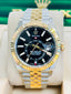 Rolex Sky-Dweller 336933 18K Yellow Gold & Stainless Steel Black Dial Box/Papers MINT