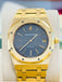 Audemars Piguet Royal Oak Jumbo “Ultra Thin” 5402 BA Full Yellow gold Grey (swissmade) Dial PreOwned - Diamonds East Intl.