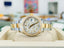 Rolex Lady-Datejust 26 179383 Factory Ivory Diamond Dial Factory Diamond Bezel Yellow Gold & Steel Oyster BOX/PAPERS MINT