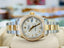 Rolex Lady-Datejust 26 179383 Factory Ivory Diamond Dial Factory Diamond Bezel Yellow Gold & Steel Oyster BOX/PAPERS MINT
