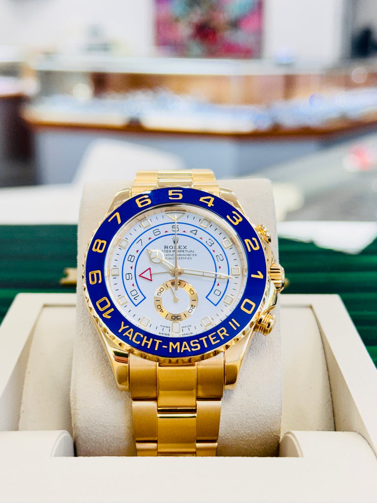 Rolex Yacht-Master II 116688 Mercedes Hands 44 PreOwned