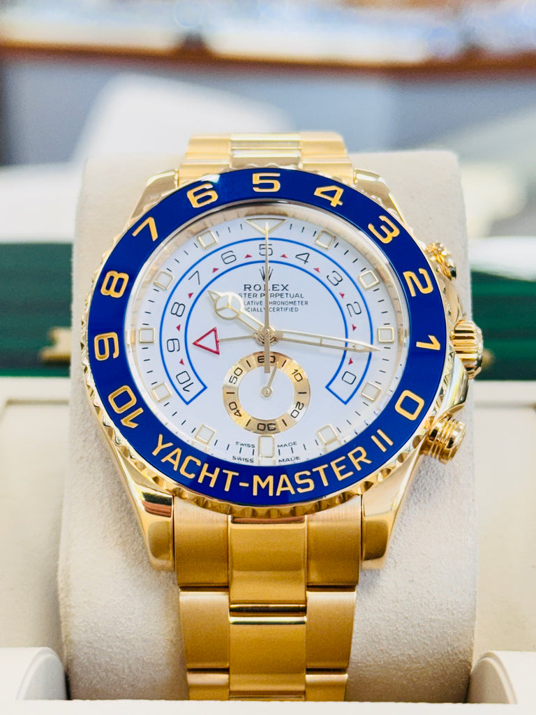 Rolex Yacht-Master II 116688 Mercedes Hands 44 PreOwned