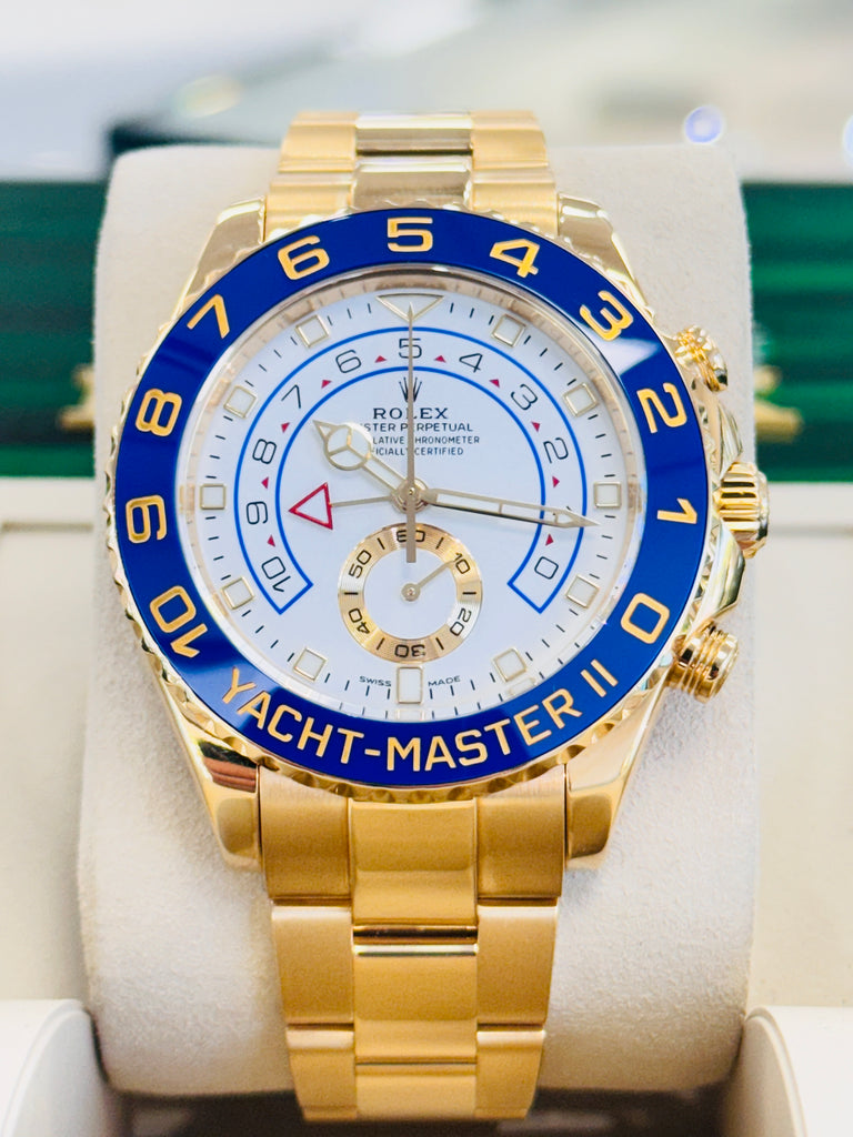 Rolex Yacht-Master II 116688 Mercedes Hands 44 PreOwned