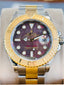 Rolex Yacht-Master 40 16623 FACTORY Tahitian Mother of Pearl Stainless and Gold MINT