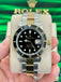 Rolex Submariner Date 16613 Stainless & Gold Black Dial Box and Papers Complete set PreOnwed - Diamonds East Intl.