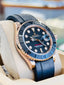 Rolex Yacht-Master 40 126655 18kt Rose Gold Black Dial Oyster Flex  Box and Papers