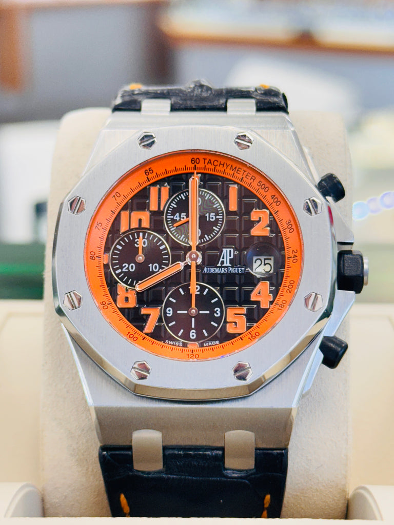 Audemars Piguet 42 Royal Oak Offshore Chronograph Volcano 26170ST.OO.D101CR.01 PreOwned - Diamonds East Intl.