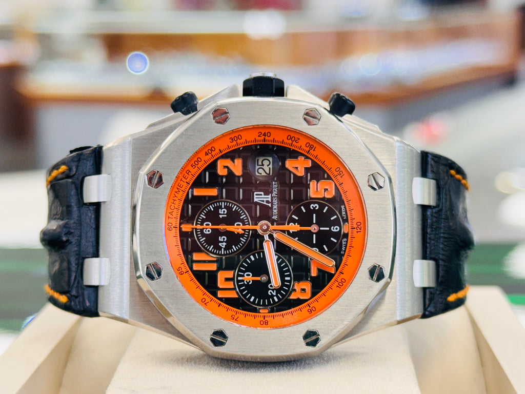 Audemars Piguet 42 Royal Oak Offshore Chronograph Volcano 26170ST.OO.D101CR.01 PreOwned - Diamonds East Intl.