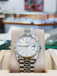 Rolex Datejust 36 126234 Silver Dial 18k White Gold Bezel  Stainless Jubilee  Bracelet MINT