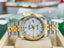 Rolex Datejust 116233 36 white Stick Luminescent Dial Yellow Gold Stainless Jubilee Fluted Bezel PreOwned - Diamonds East Intl.