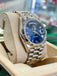 Rolex Day-Date 40mm 228239 Factory Blue Roman Dial Box and Papers preowned - Diamonds East Intl.