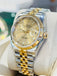 Rolex Datejust 36 116233 Fluted Bezel  Champagne Stick Dial super Jubilee Bracelet  PreOwned - Diamonds East Intl.