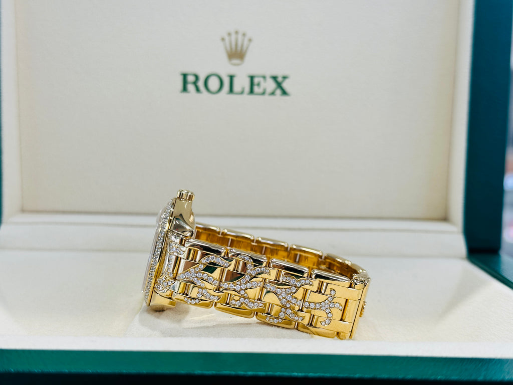 Rolex Datejust 31 81338 Factory Diamond "VINE" PreOwned - Diamonds East Intl.