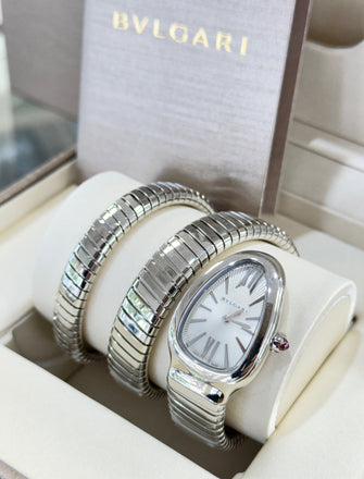 Bvlgari Bulgari Serpenti Tubogas Serpenti 35mm 101911 Steel Box/Papers UNWORN