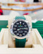Rolex Air King 40 116900  Arabic Dial Stainless Steel Oyster PreOwned  Custom Rubber B Band Green - Diamonds East Intl.