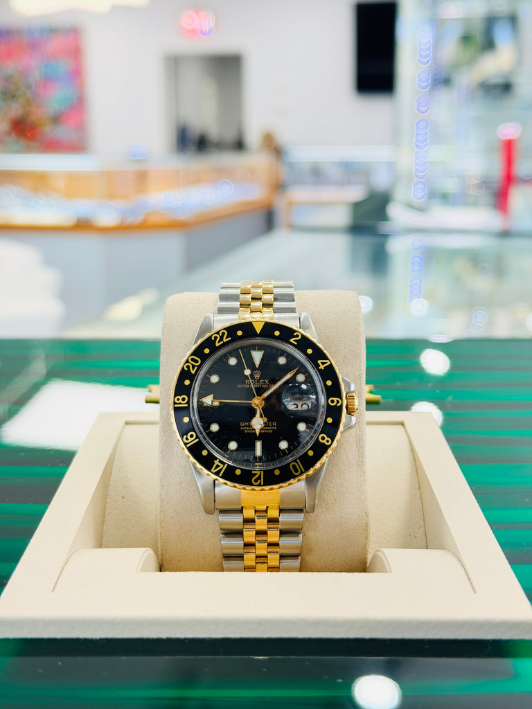 Rolex GMT-Master 40 16753 1986 Stainless & Gold Jubilee PreOwned