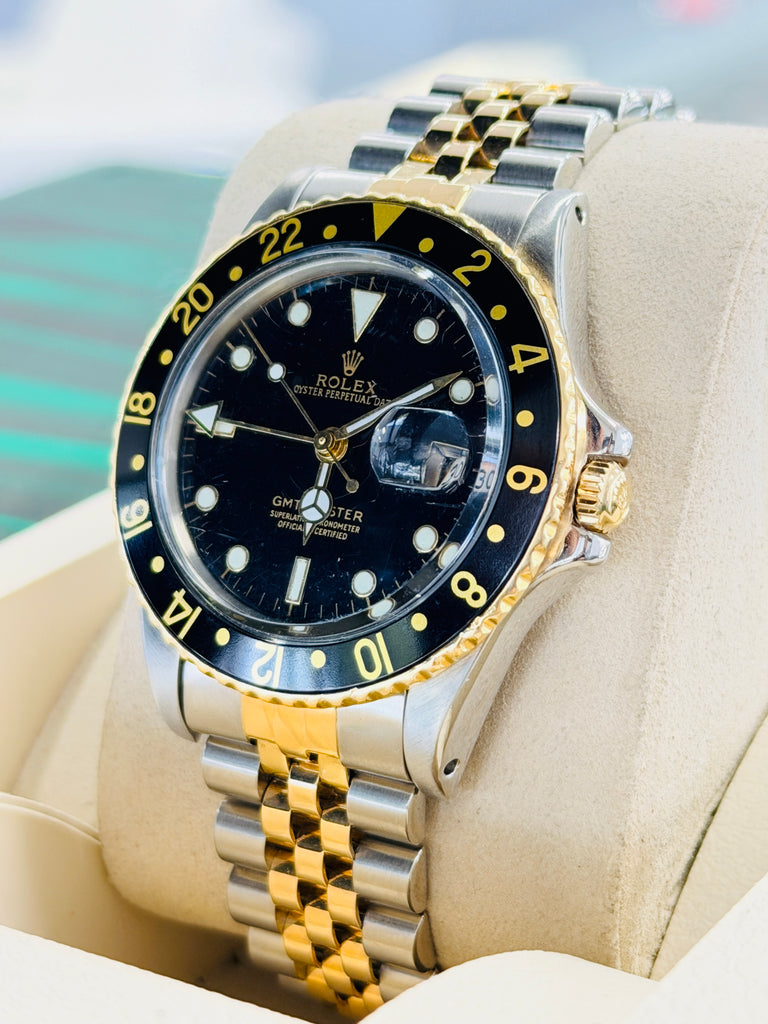 Rolex GMT-Master 40 16753 1986 Stainless & Gold Jubilee PreOwned