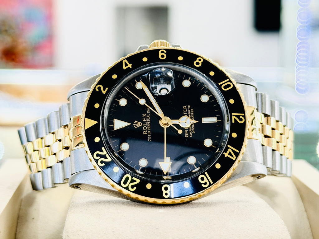 Rolex GMT-Master 40 16753 1986 Stainless & Gold Jubilee PreOwned
