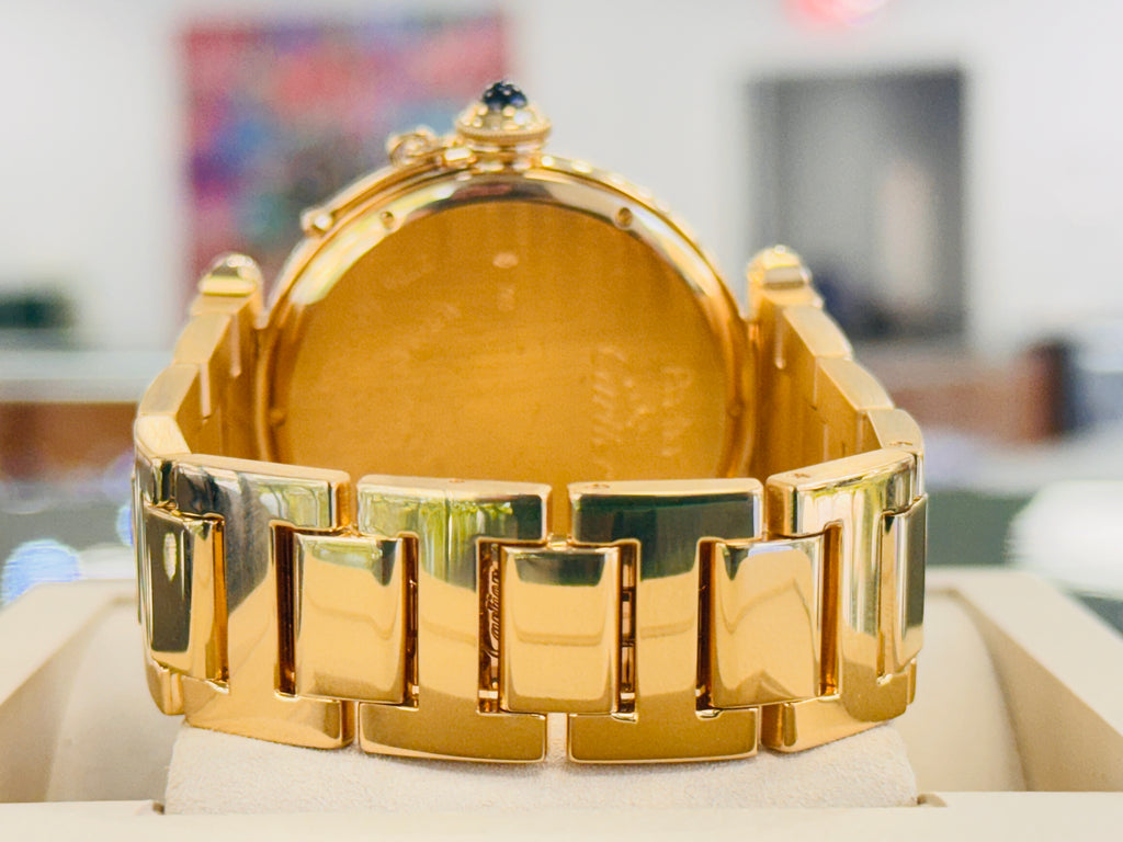 Cartier Pasha 42 2726  18k Yellow Gold PreOwned - Diamonds East Intl.