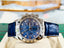 Rolex Zenith Daytona 16519 18K White gold Factory Diamond Sodalite Dial Mint PreOwned