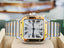 Cartier Santos De Cartier W2SA0016 White Dial Medium Size  Two Tone Box and Papers PreOwned - Diamonds East Intl.