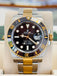 Rolex Submariner Date 116613LN  Black Dial Original OYSTER STEEL/GOLD BAND  PreOwned - Diamonds East Intl.