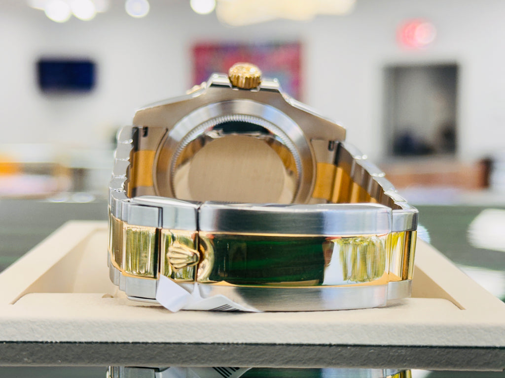 Rolex Submariner Date 116613LN  Black Dial Original OYSTER STEEL/GOLD BAND  PreOwned - Diamonds East Intl.