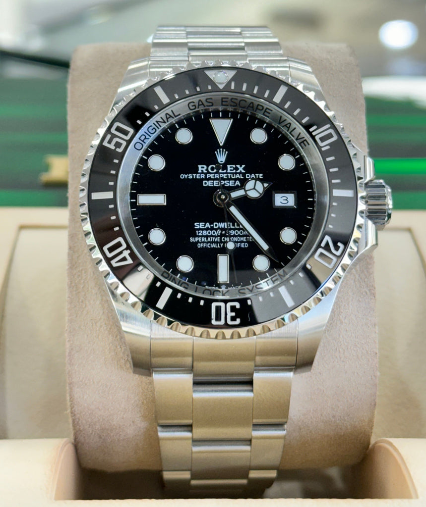 Rolex Sea-Dweller Deepsea 126660 44mm Oyster Bracelet Stainless Steel Box and Papers PreOwned - Diamonds East Intl.